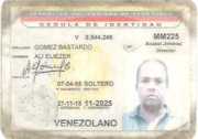 ALI  ELIEZER GOMEZ BASTARDO